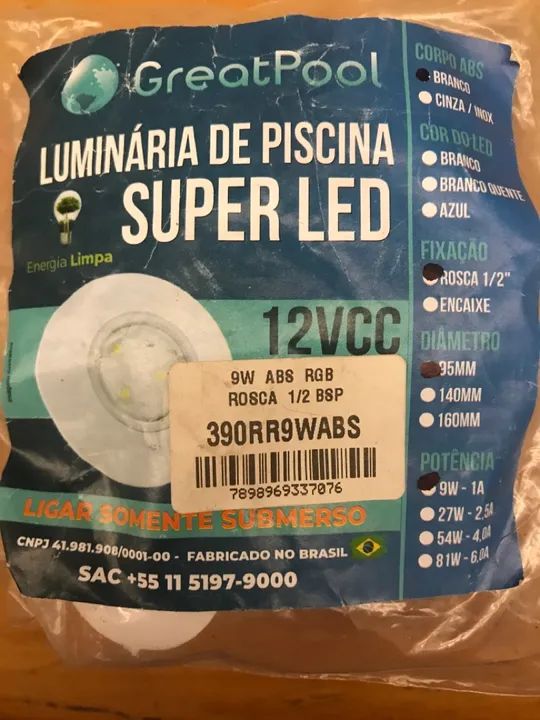 Iluminação para piscina  - Foto 3