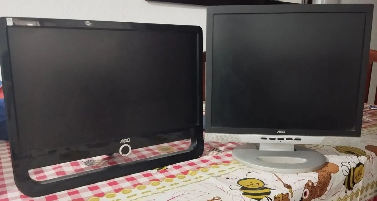 2 monitores AOC