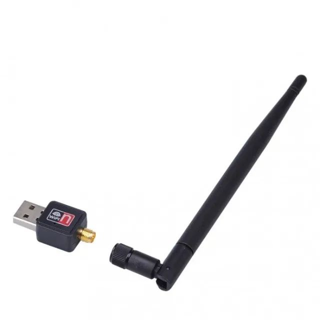 Wireless Usb 2.0 Wifi 600mbps Pc Notebook Antena 5dbi - Foto 2
