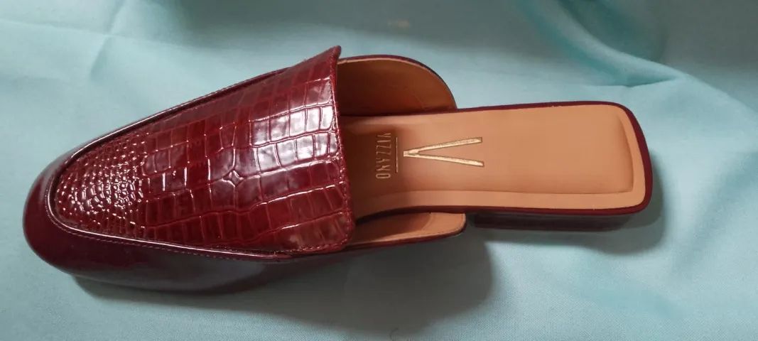 Mule Vizzano Cobra Vinho - 37 - Foto 5