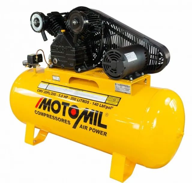  COMPRESSOR DE AR 200L AIR POWER 5HP TRIF.220/380V