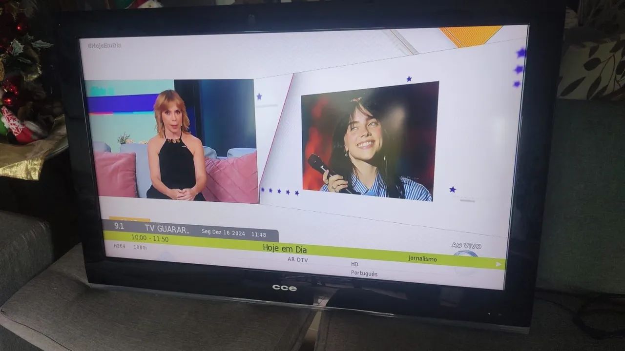 TV CCE LCD 40 polegadas - 600,00 ZAP *