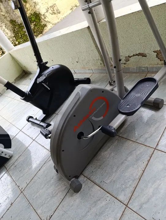 Bicicleta Ergométrica e Elíptico - Academia Completa - Foto 5