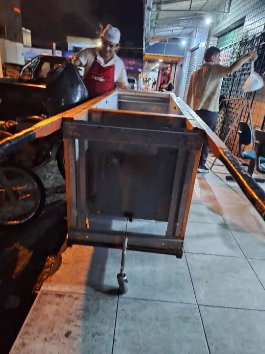 Carrinho de geladeira - Semi novo - Foto 4