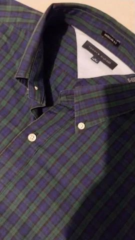 Camisas masculinas manga longa G Tommy e J.Crew - Foto 3