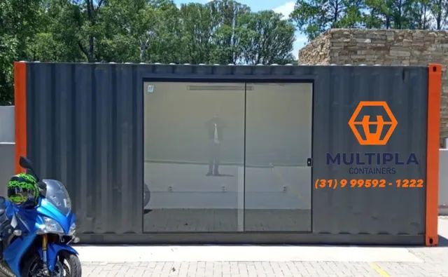 Escritório container para pronta entrega ou sob encomenda