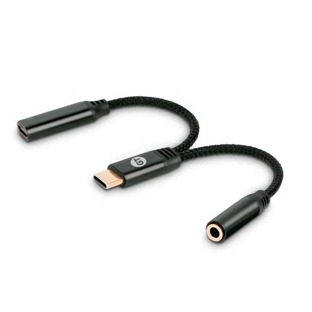 Adaptador USB-C para P2 e USB-C GT - WZetta