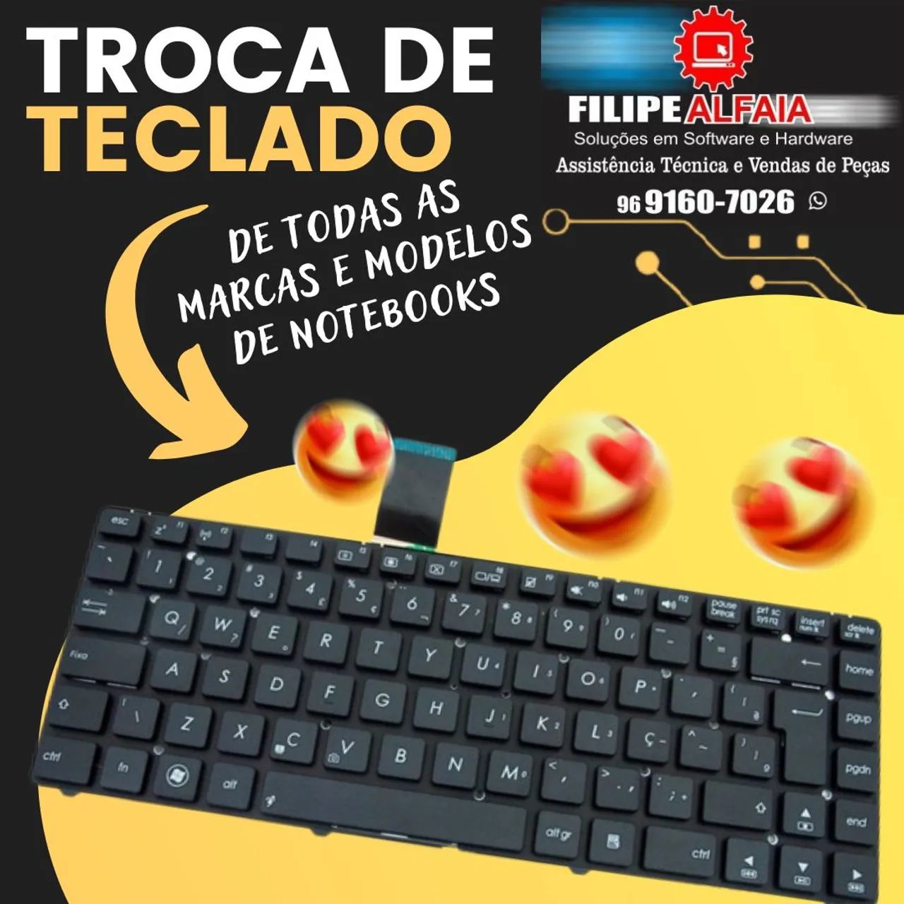 Teclado para Notebook
