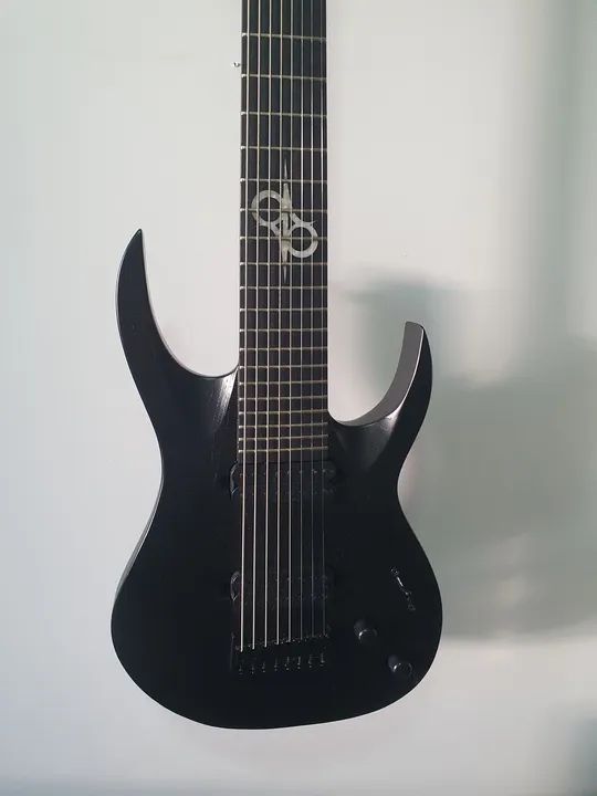 Guitarra 8 cordas Solar A2.8BOP - Foto 2