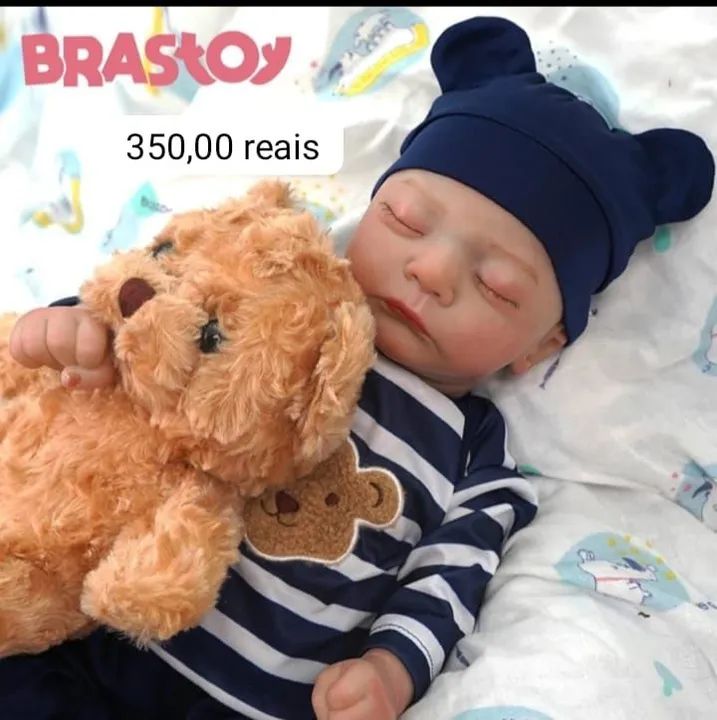 Bebê reborn menino em silicone realista 