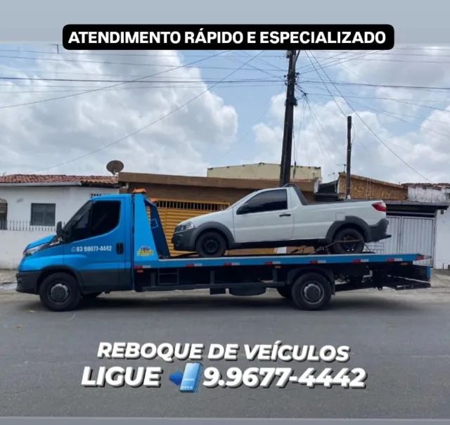 serviço de reboque - carros, motos, maquinas e equipamentos
