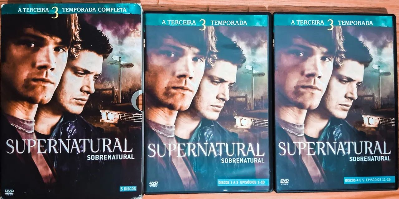 Sobrenatural (Supernatural) Temporada 3 DVD