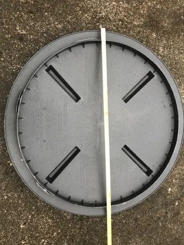 Tampa de rosca para caixa d?água  - Foto 5