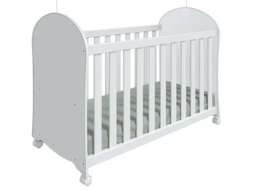 Berço Smim New - Branco Frete Grátis Parcelamos Em Até 12X S/Juros - Foto 2