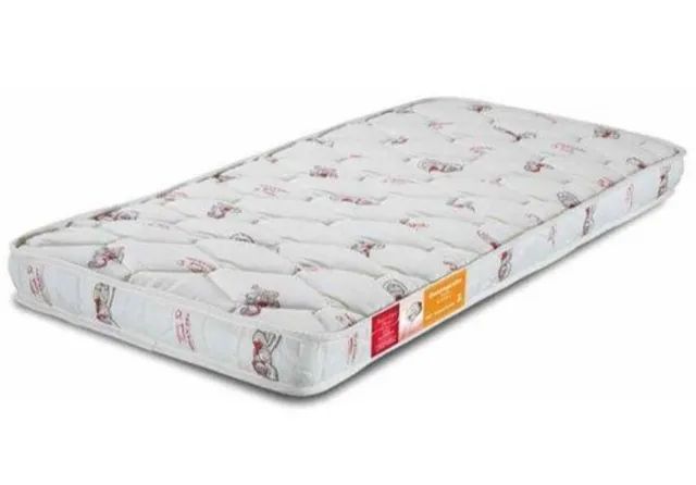 Colchão Infantil De Espuma Para Berço Orthocrin Junior Luxo D18 - 60x130x10  