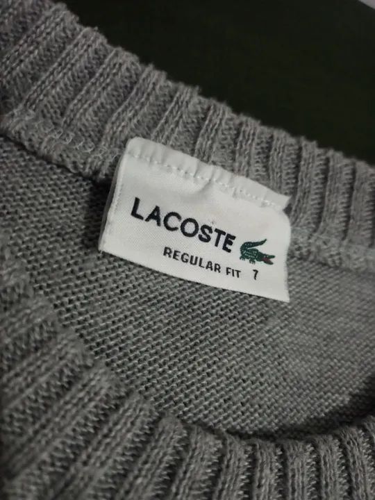 Suéter Lacoste Importado - Tamanho (GG), Modelo Novo Exclusivo! - Foto 5