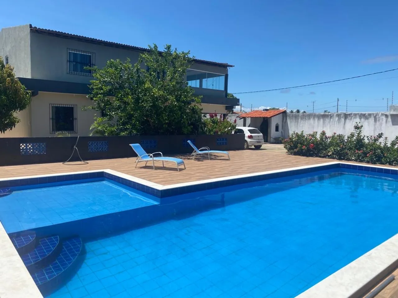 Casa com piscina para temporada