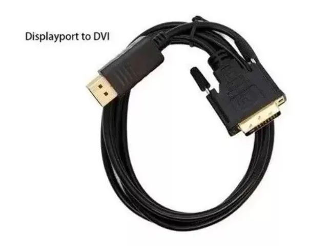 Cabo Displayport Para Dvi-d 24+1 Pino 1,8mt Arduino Automação  COD-CP710   - Foto 3