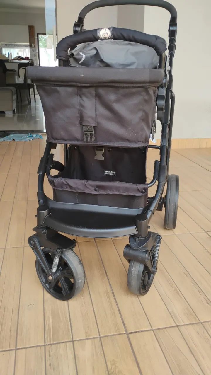 Carrinho de bebê kiddo tipo Moisés.  - Foto 2