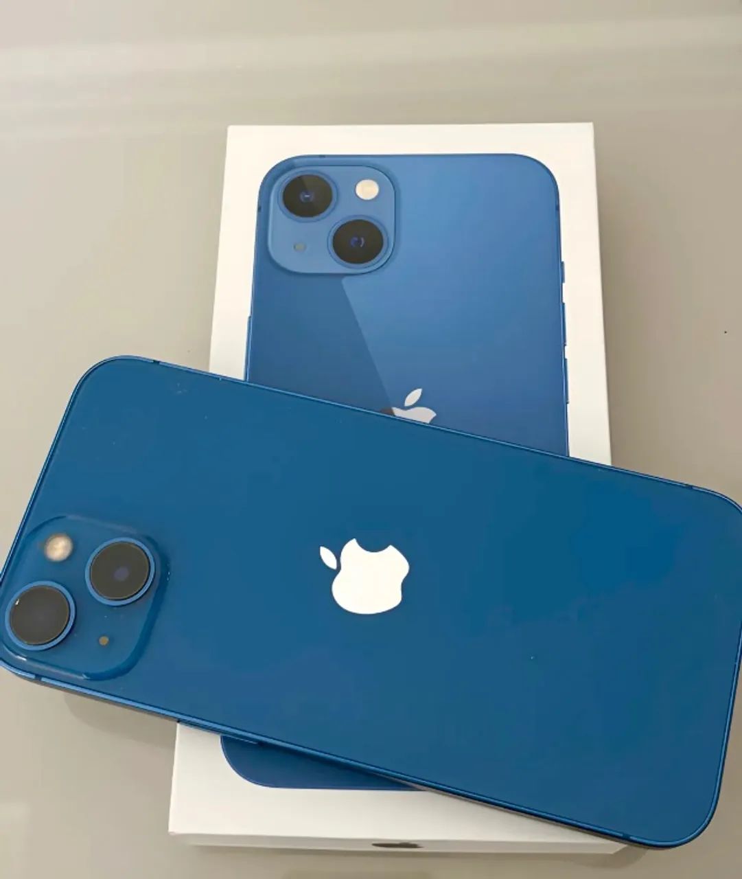 iPhone 13 Azul 128gb Bateria 100% - Celulares e Smartphones