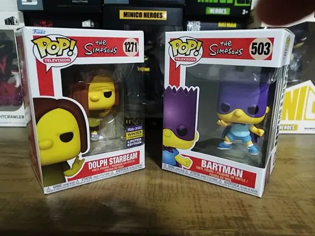 Funko POPs - Bartman e Dolph Starbeam - Original