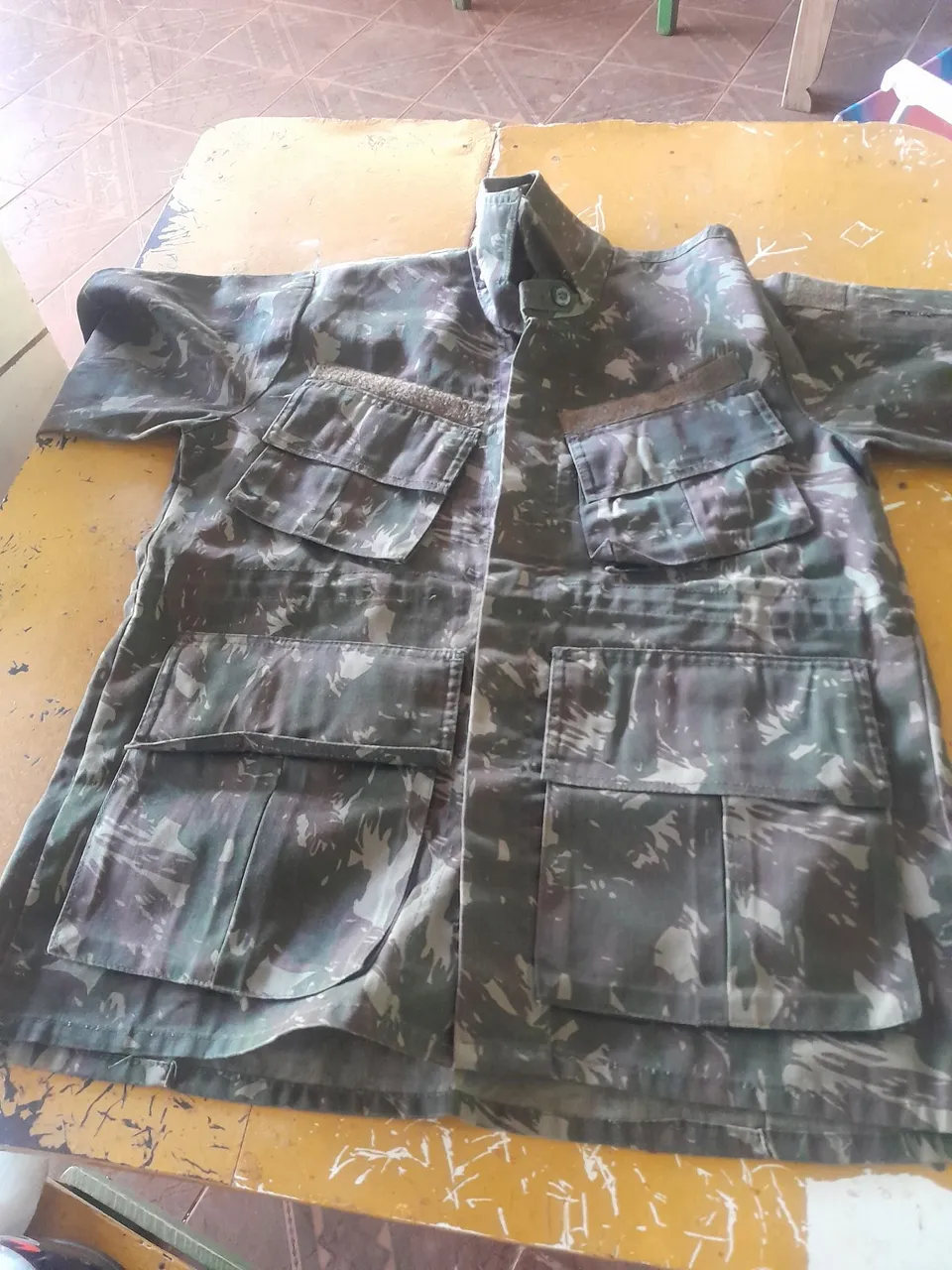 Jaqueta Camuflada Militar