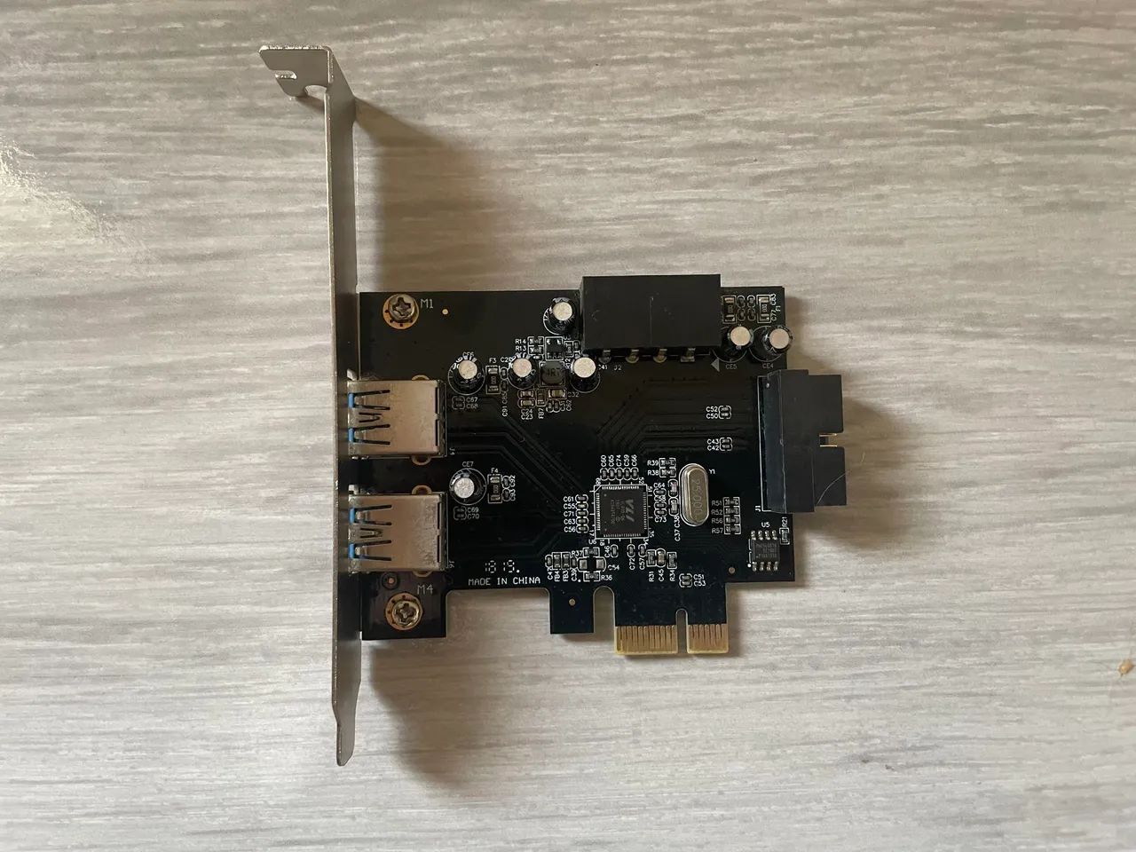 Placa PCI-E 2 Portas USB 3.0 + Conector 19 Pinos - DEX DP-23 - Foto 3