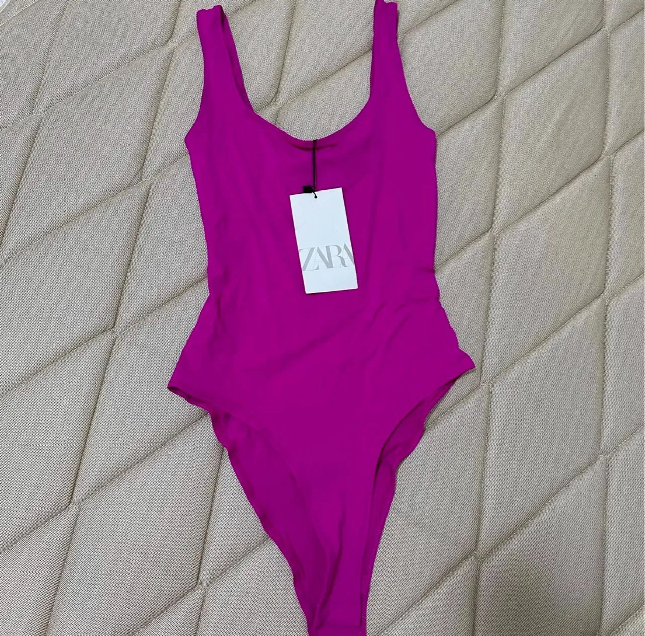 Body Zara Fúcsia Tamanho P