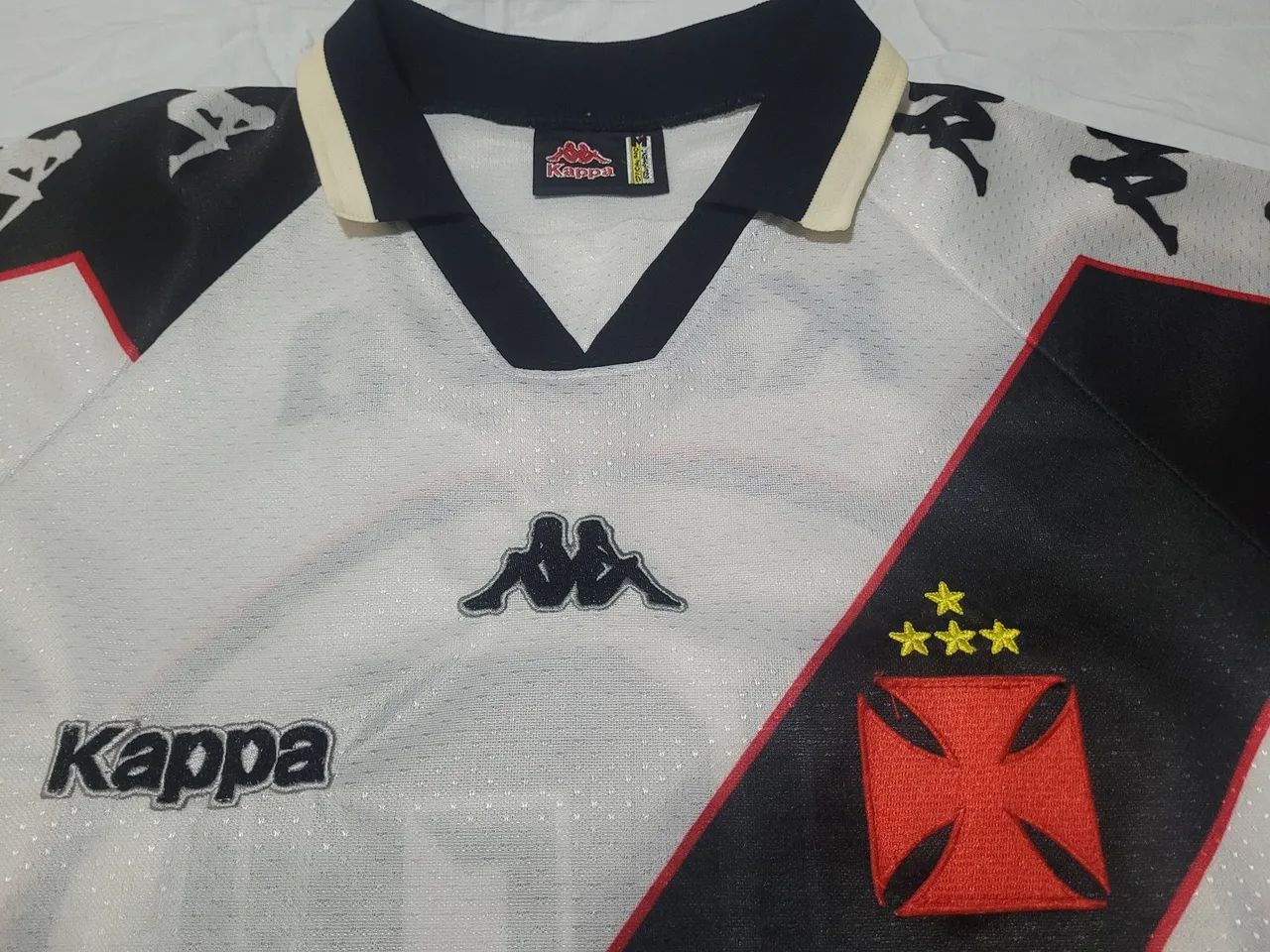 Camisa original Vasco Kappa brasileiro 1997 #10 Edmundo  - Foto 3