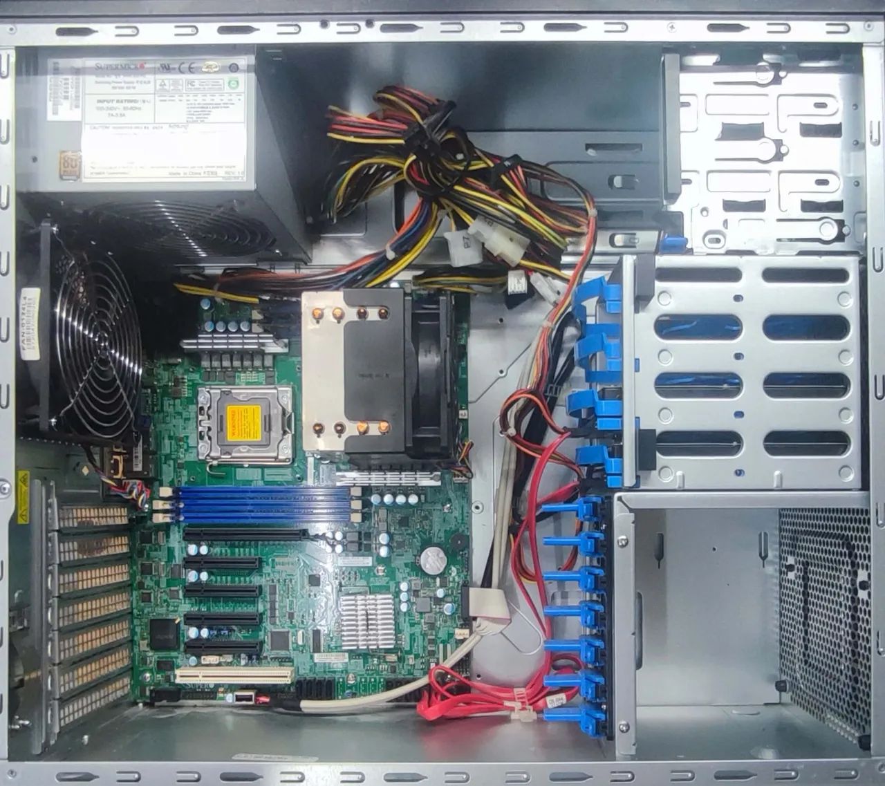 Servidor Completo Supermicro X9DBL-IF Xenon 2.4ghz - Ótimo Estado.
