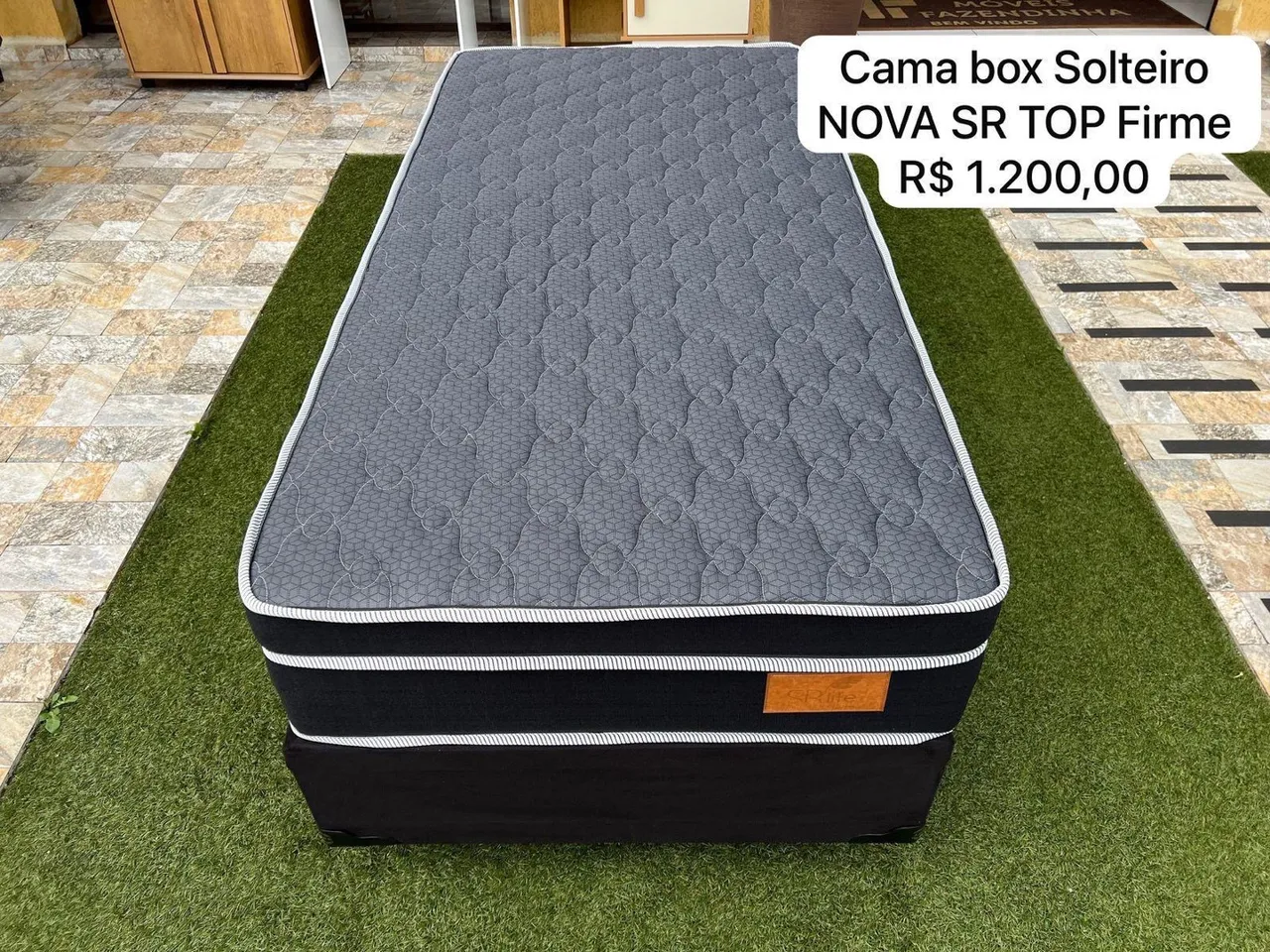 Cama Box Solteiro Nova SR Top Firme