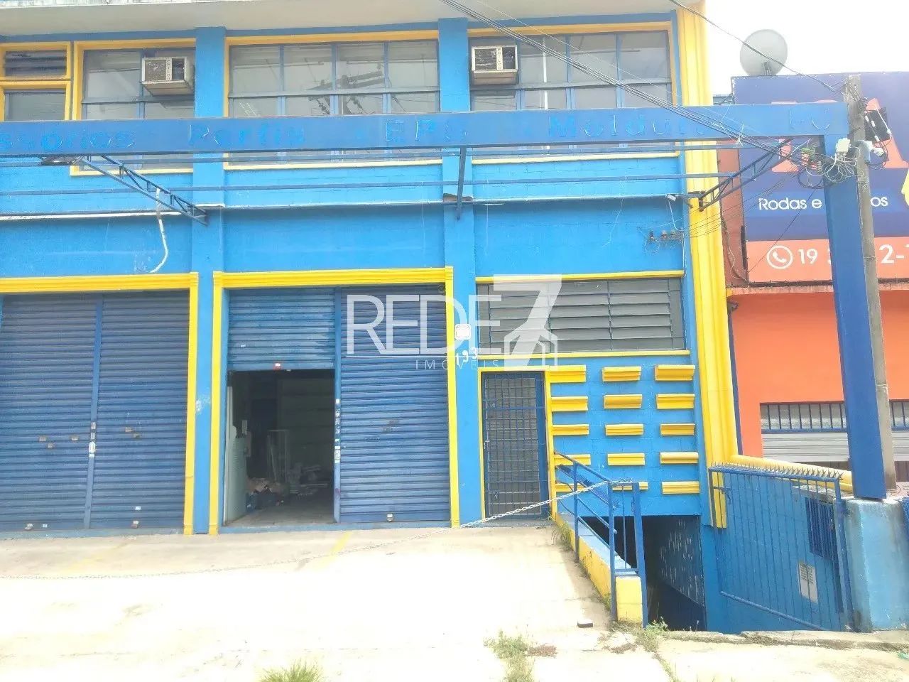 Galpão Comercial para Locação em Campinas-SP, Jardim do Trevo: 3 Salas, 4 Banheiros, 3 Vag