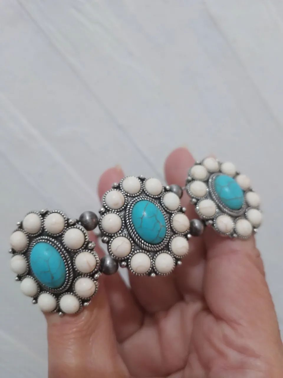 Pulseira de contas ajustável.  - Foto 3