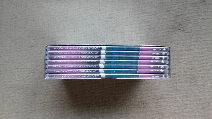 Kit 7 DVDs Jornada nas Estrelas : A Nova Geração 4a temporada  - Foto 3