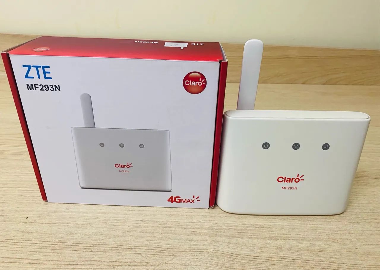 Modem roteador portátil  Wifi 4G Zte Mf293n