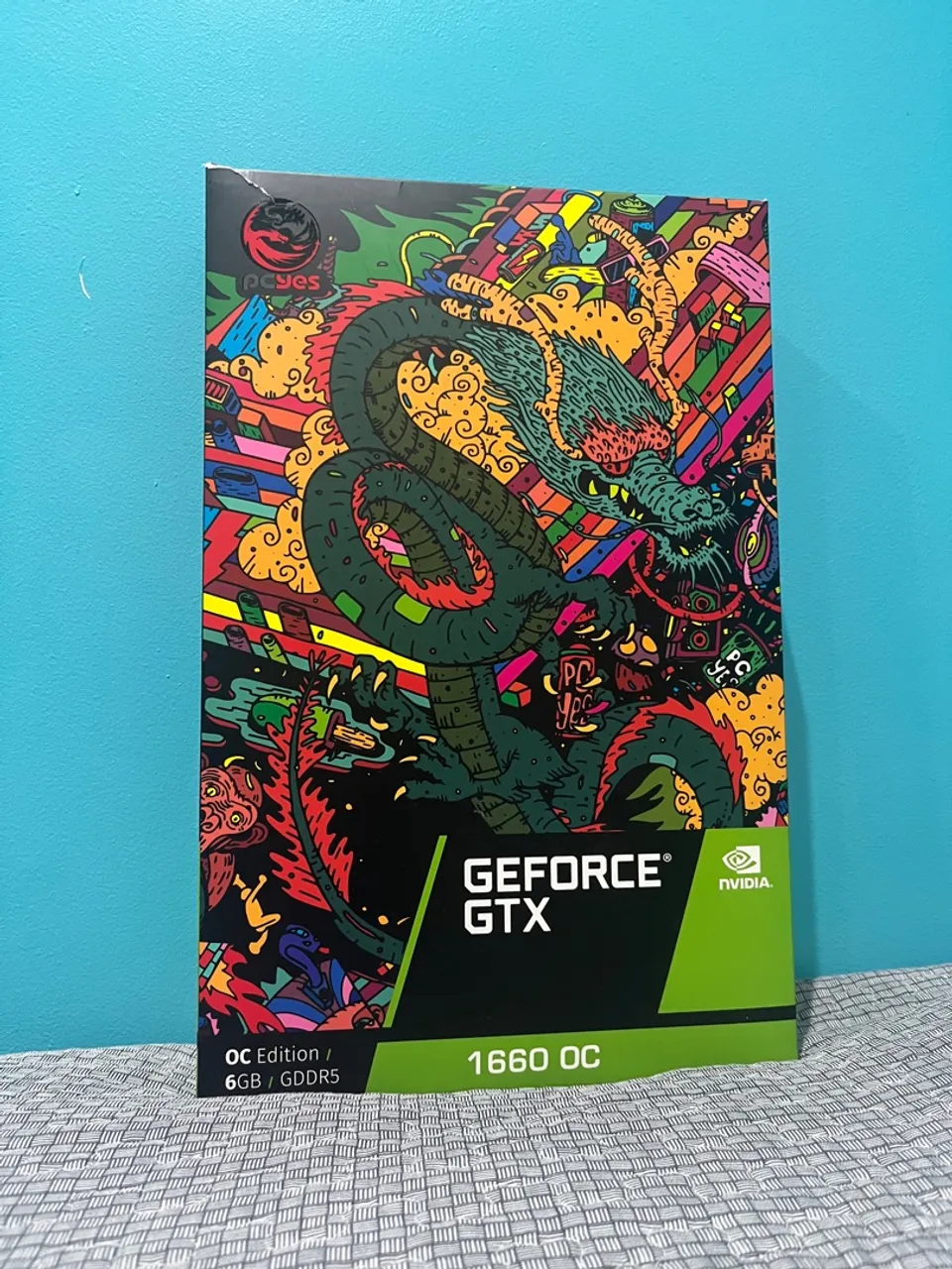 Placa de Vídeo GeForce GTX 1660 OC - PcYes - GDDR6 6GB DUAL FAN
