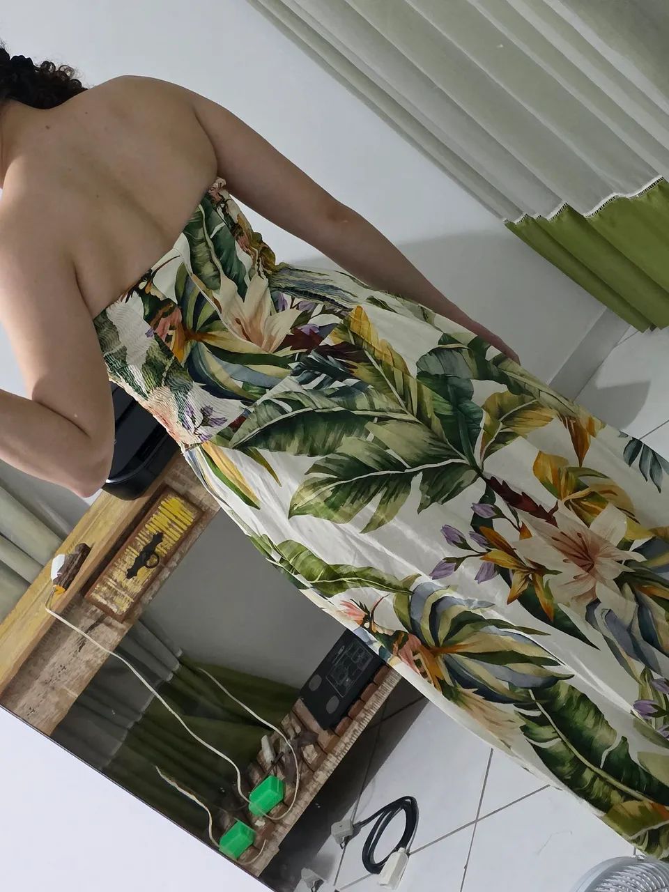 Desapego FARM vestido mídia tomara que caia - Foto 2