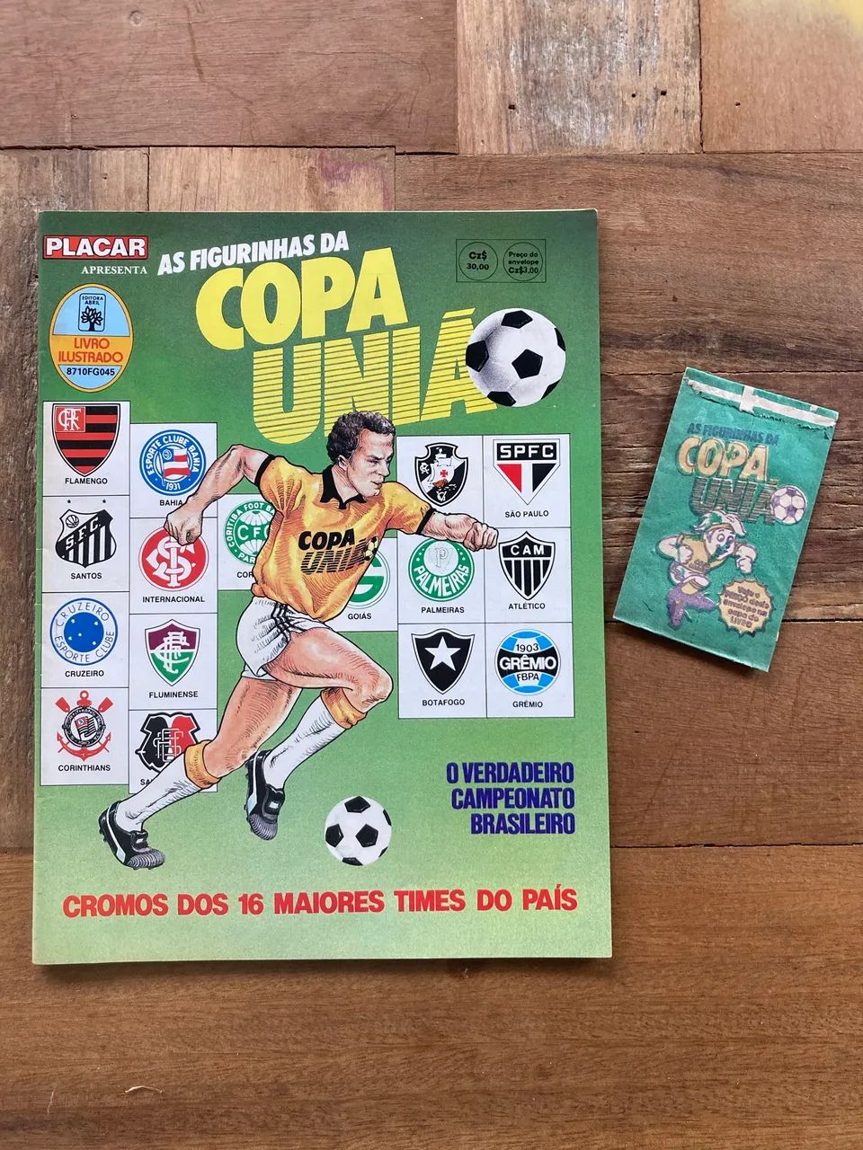 Álbum Copa União 1987 - impecável + figurinhas nunca coladas 