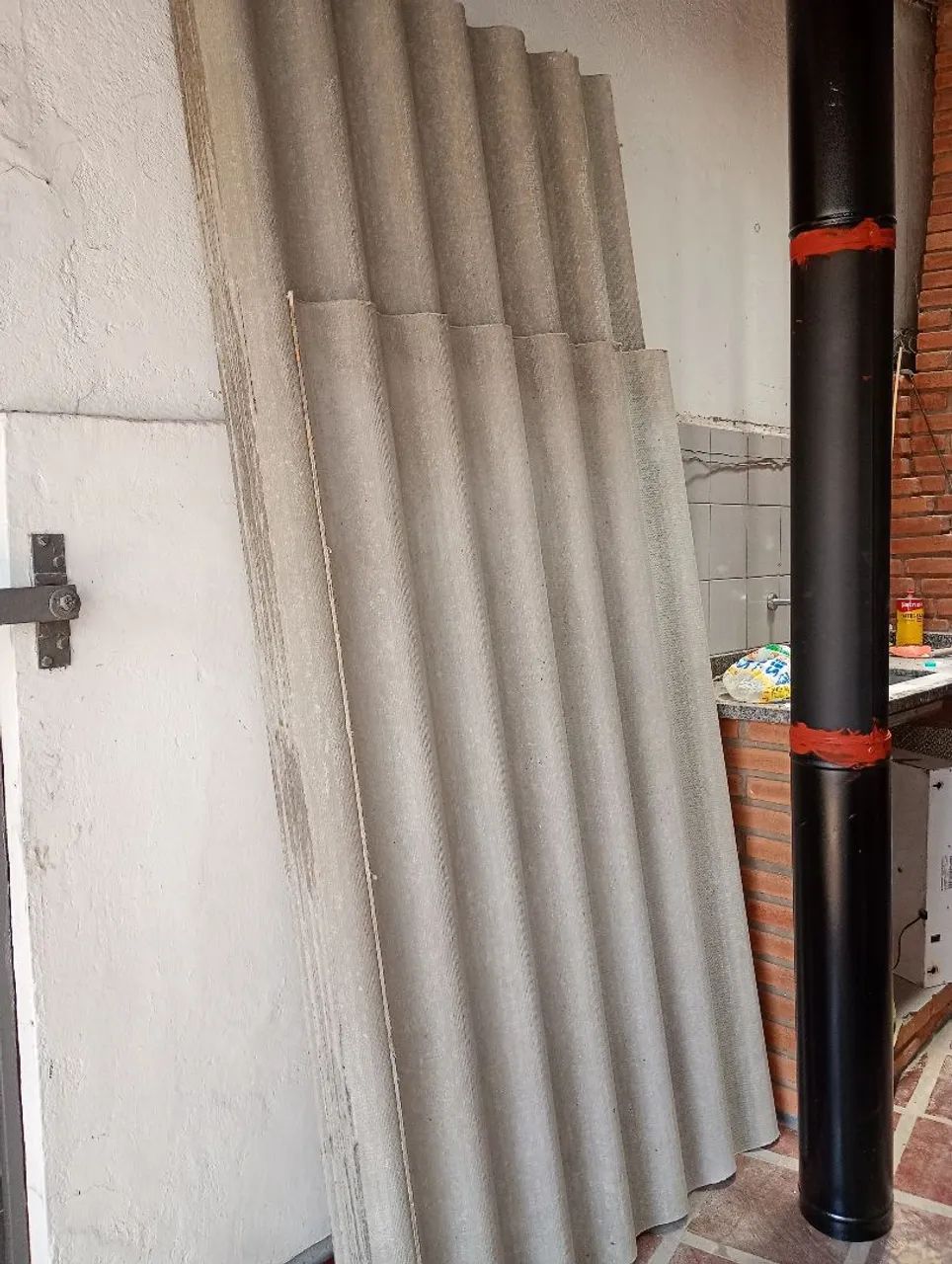 7 Telhas Eternit - 2,40m x 1,10m de 6mm - PROMOÇÃO 