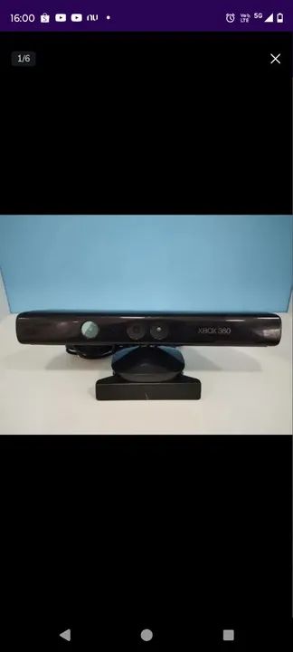 Kinect Xbox 360 - Sensor de Movimento - Foto 3