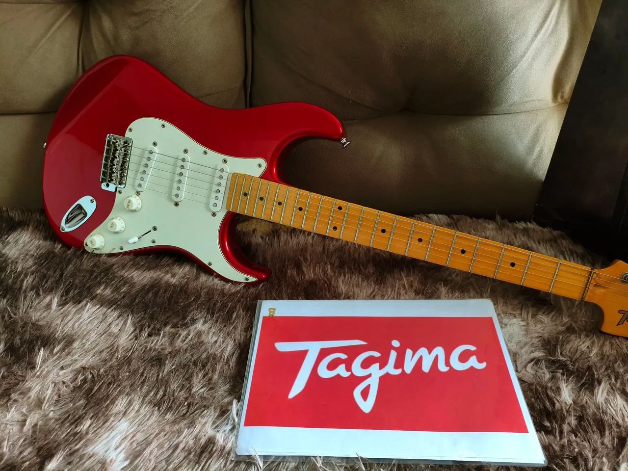 Guitarra Tagima T-735 Handmade in Brazil N Fender Squier stratocaster Telecaster ibanez  - Foto 3