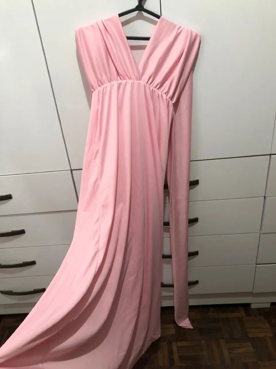 Vestido Multiformas Rosa - Tamanho Único - Foto 2