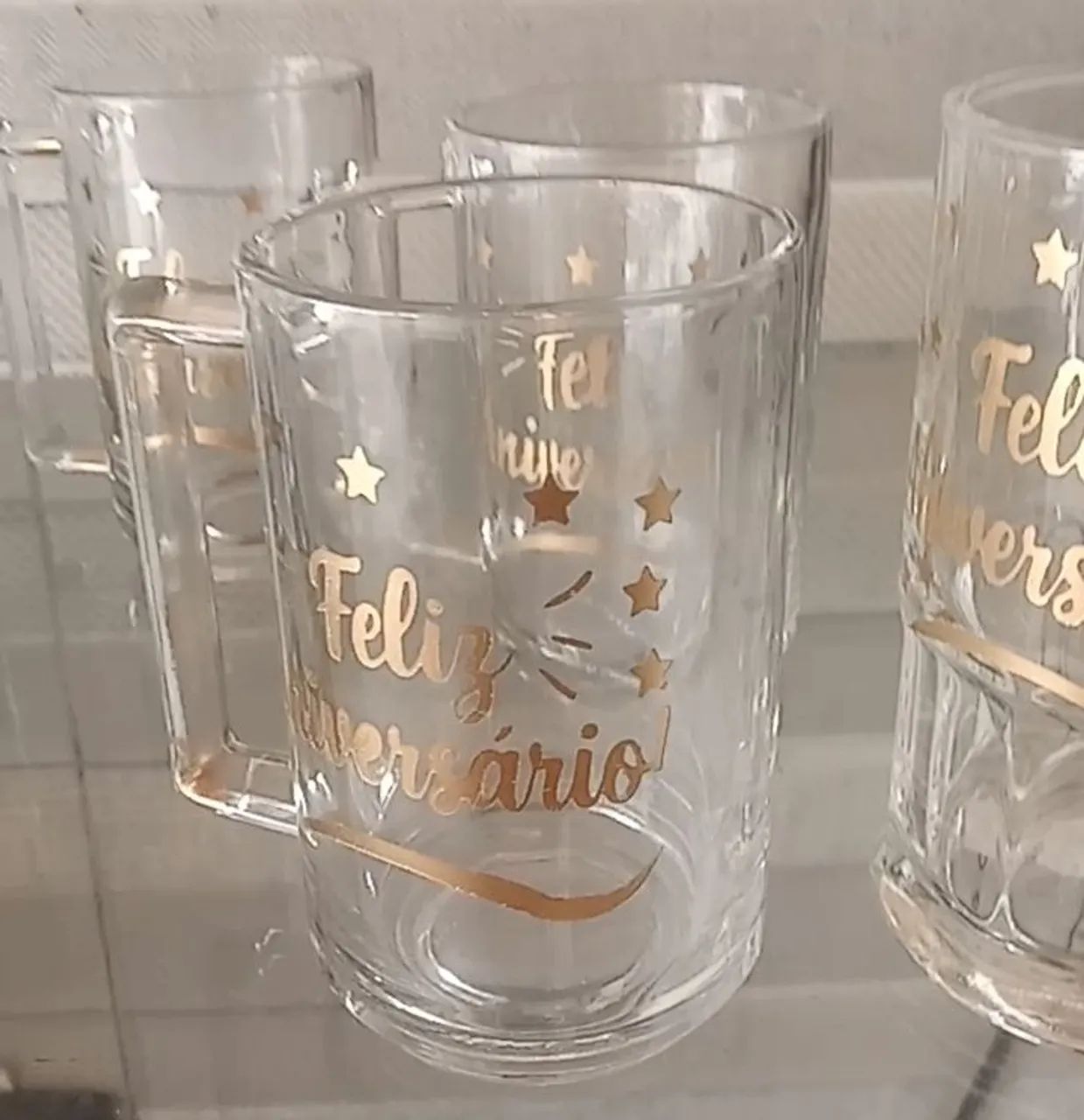 Canecas de vidro.personalizadas - Foto 3