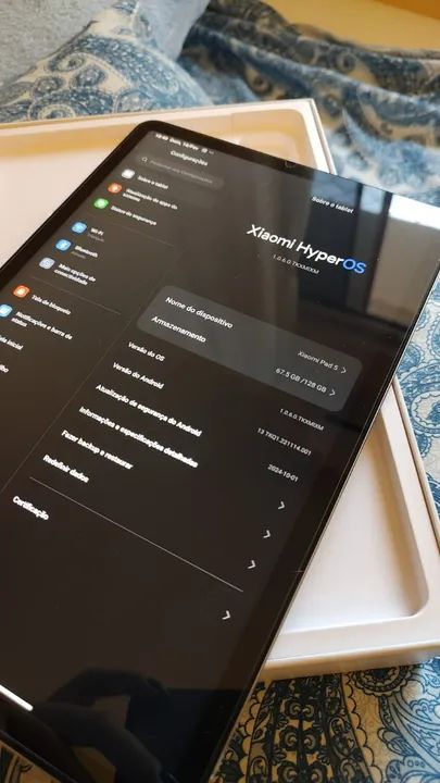 Tablet Xiaomi Mi Pad 5 6gb Ram 128gb Branco Com Kit Completo (Usado) - Foto 2