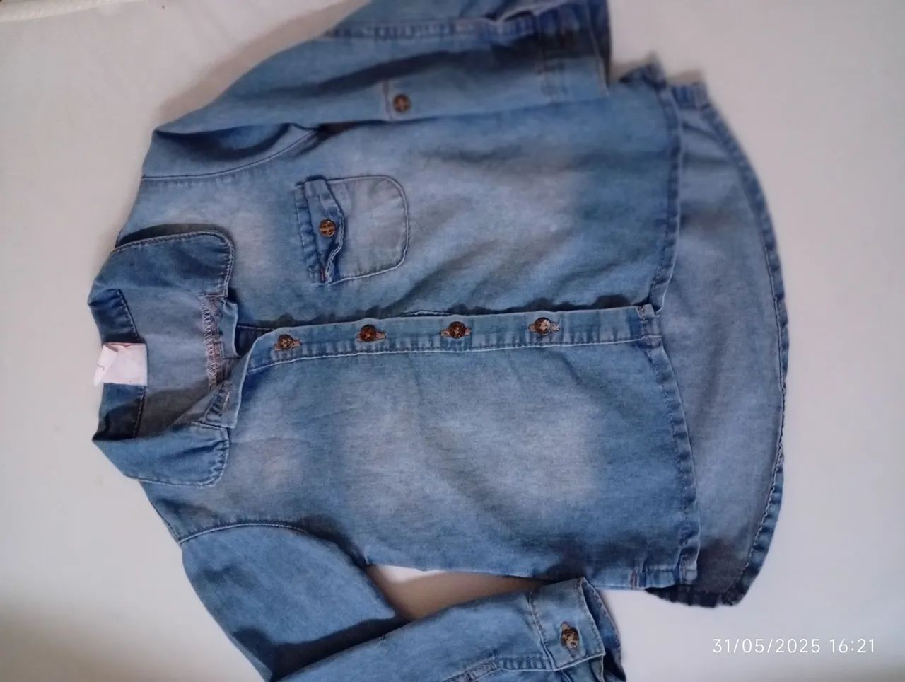 Camisa Jeans Infantil