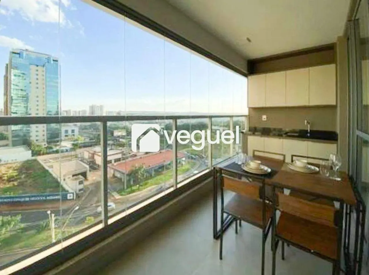Apartamento mobiliado de 50m² para alugar com 1 quarto no Edifício Fiúsa One, Ribeirão Pre
