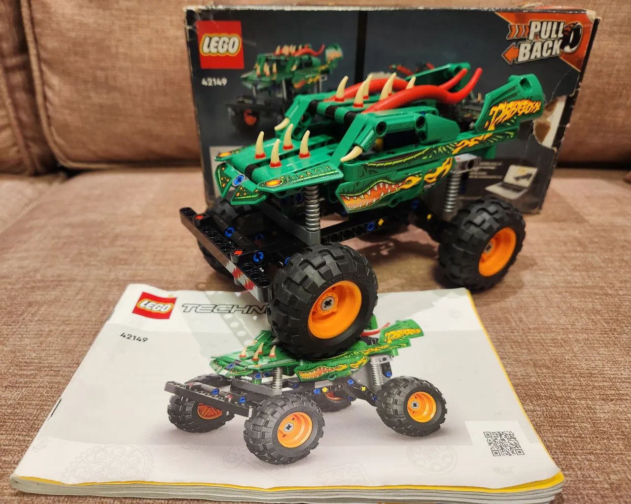 LEGO Technic Monster Jam Dragon 42149 (217 Peças) - Foto 5