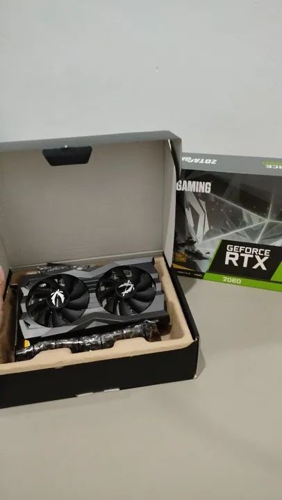 Placa de Vídeo Zotac GeForce RTX 2060 6GB - Foto 2