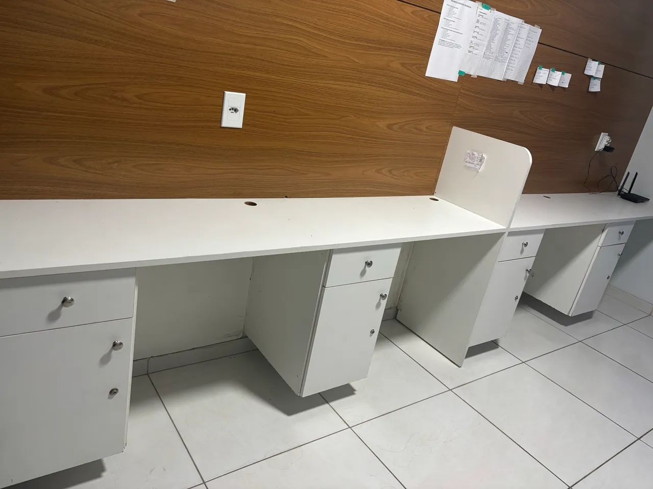 Mesa de escritório/ baia para escritório  - Foto 4