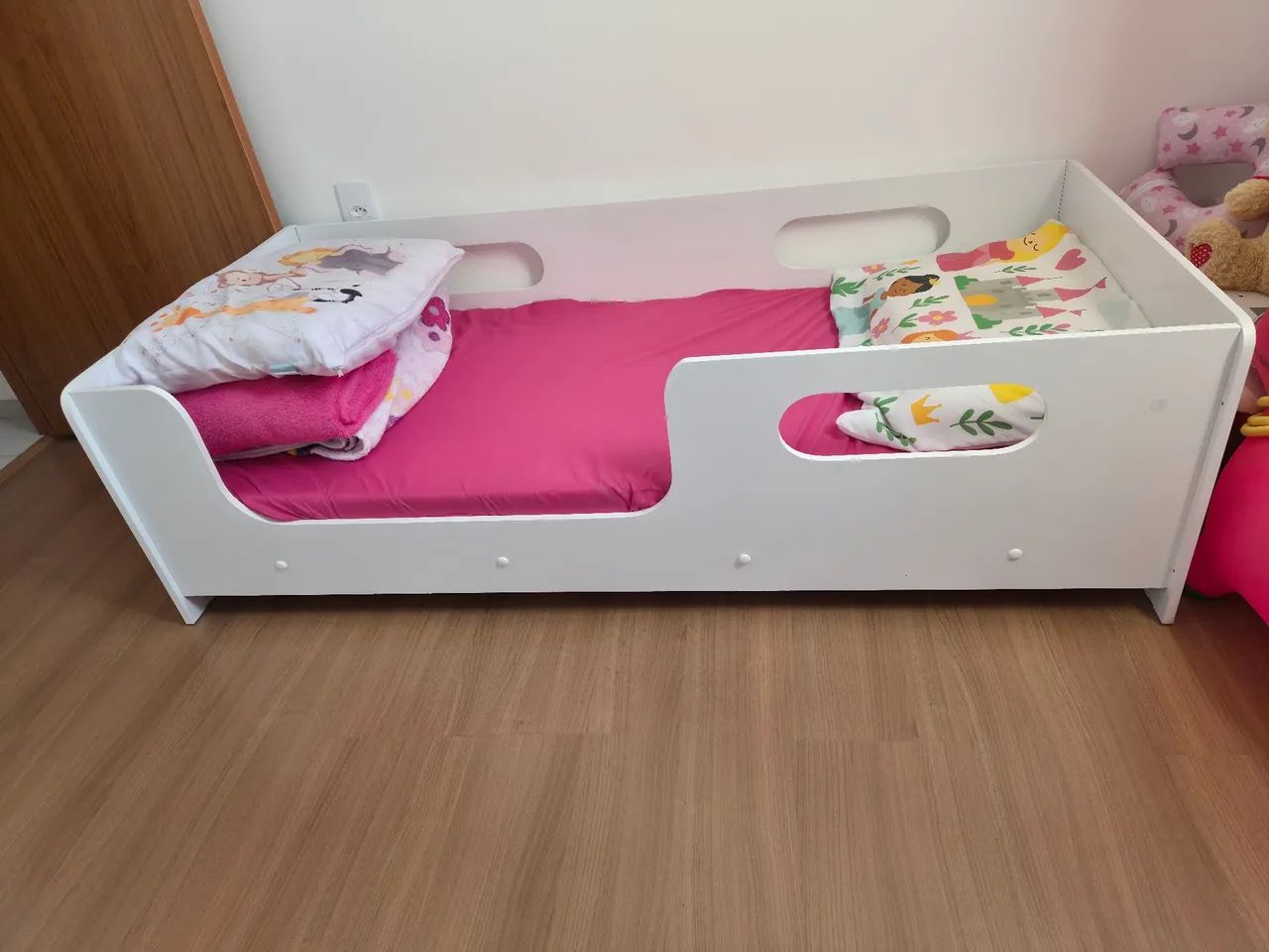 Cama infantil e organizador - Foto 2